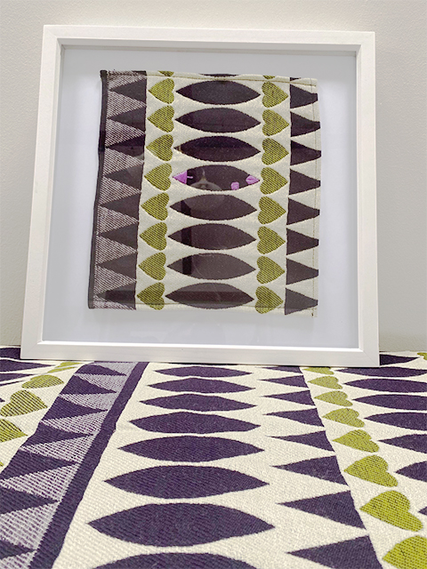 Frame - green and purple